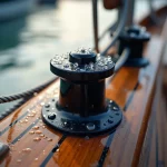 Winsch Pflege Segelboot