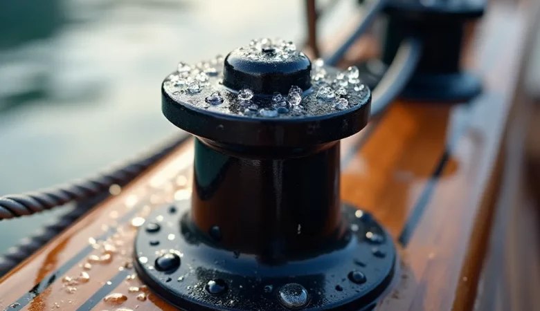 Winsch Pflege Segelboot