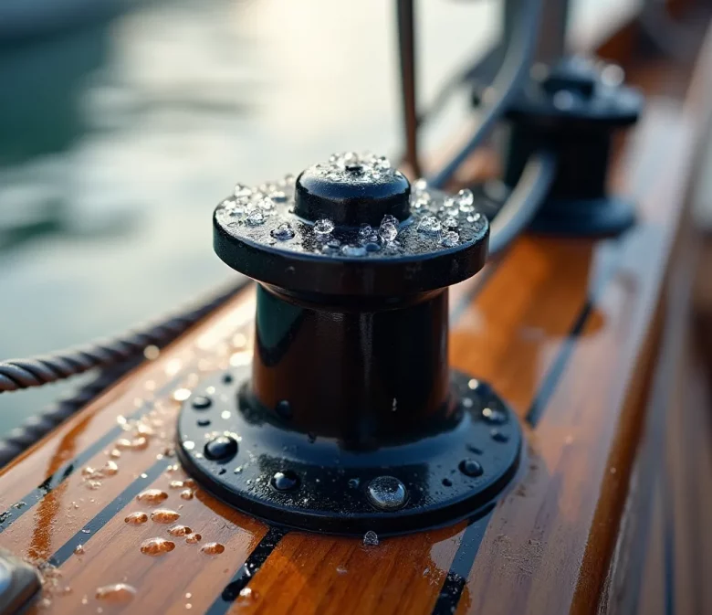 Winsch Pflege Segelboot