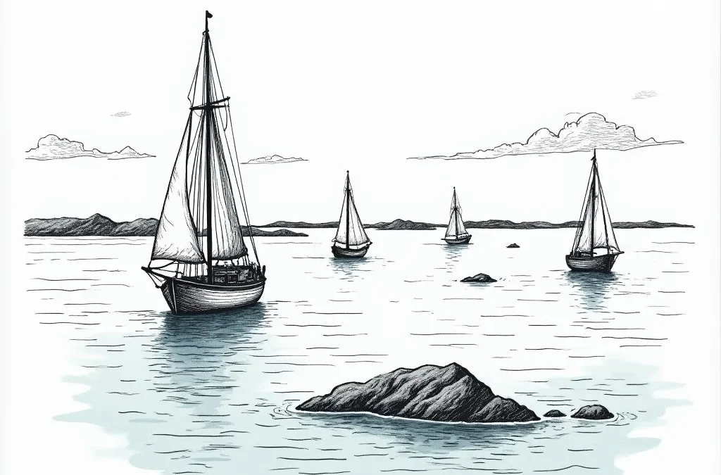 Revierguide Kattegat: Schären und offene See für Segler