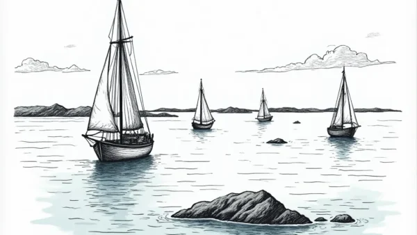 Revierguide Kattegat: Schären und offene See für Segler
