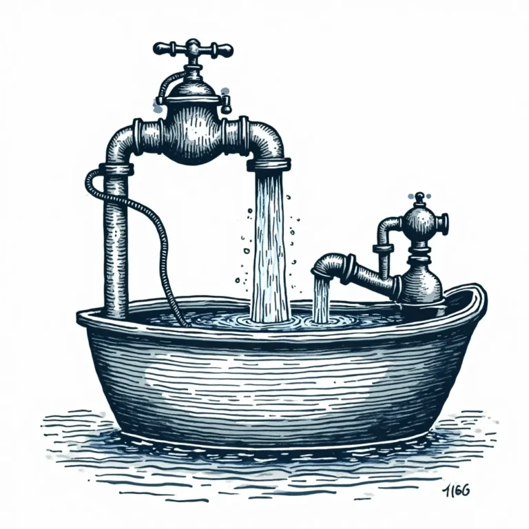 Drinking water on board flushing lines and ensuring hygiene