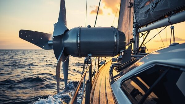 Hydrogenerator und Solar: Autarkes Energiemanagement an Bord