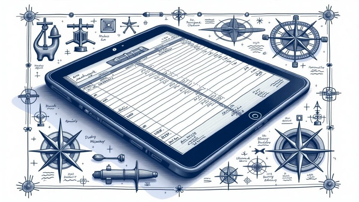 Logbuch digital: Apps und Methoden für moderne Segler