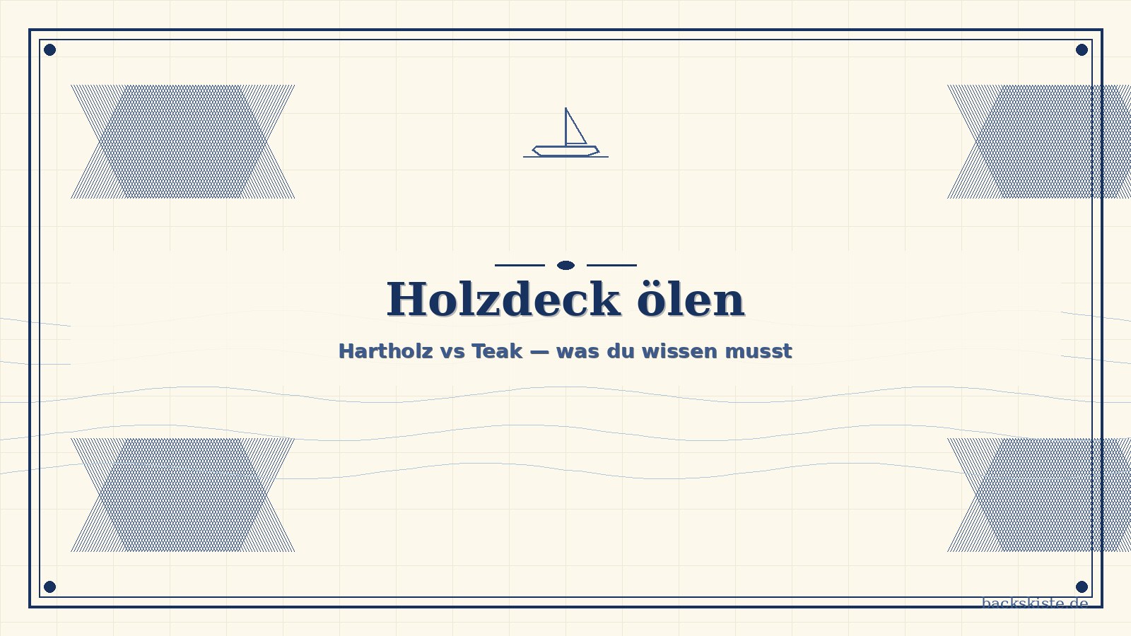 Holzdeck oelen Hartholz versus Teak - Ansicht 20